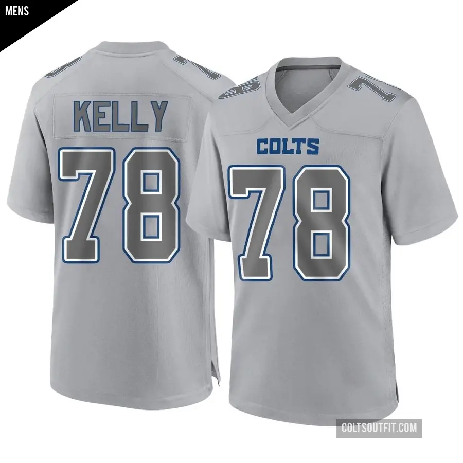 Men's Indianapolis Colts ＃78 Ryan Kelly Gray Game Atmosphere Fashion Jersey