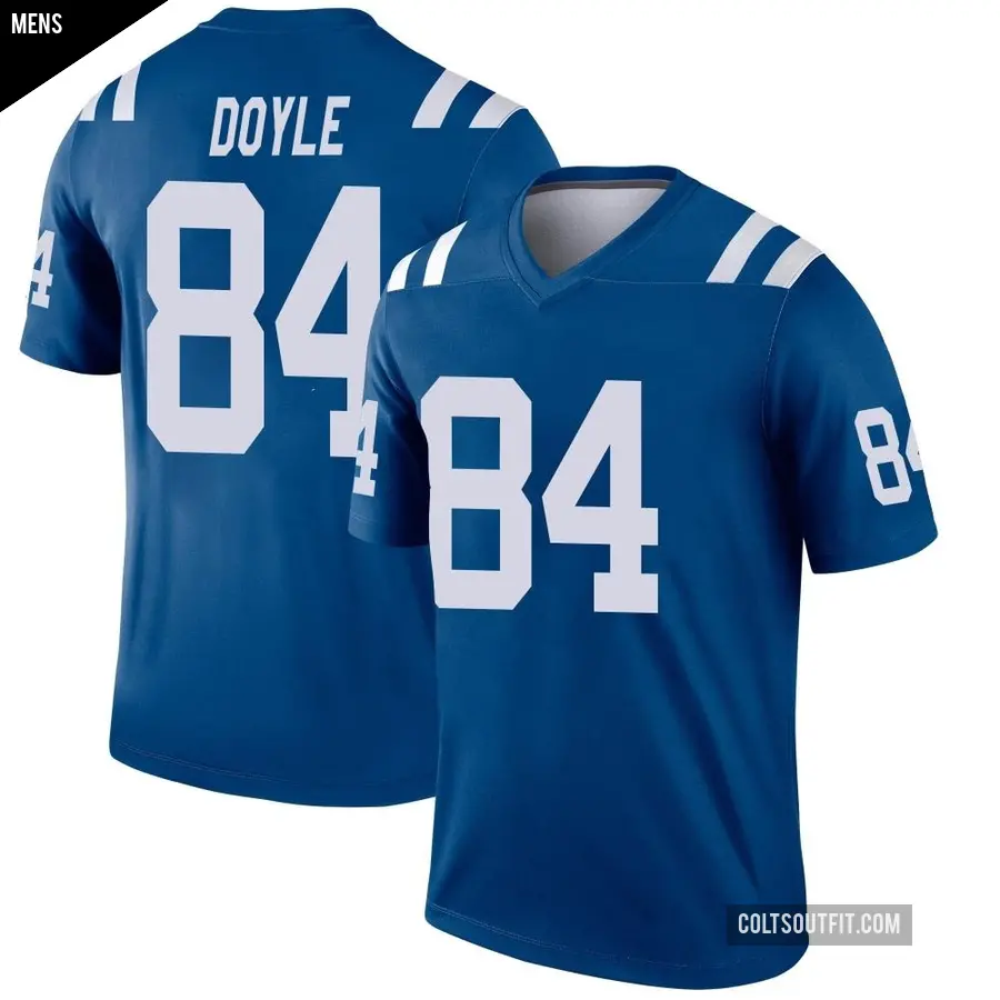 Men's Indianapolis Colts ＃84 Jack Doyle Royal Legend Jersey