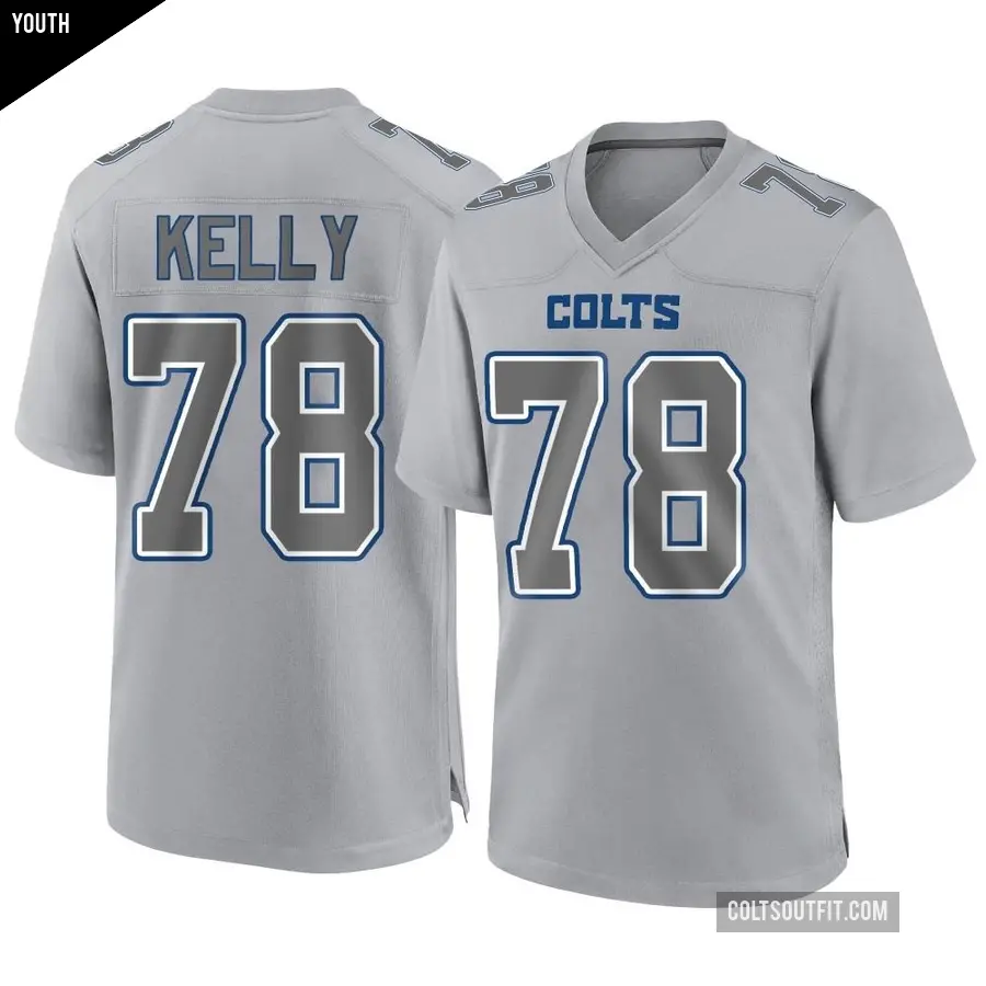 Youth Indianapolis Colts ＃78 Ryan Kelly Gray Game Atmosphere Fashion Jersey